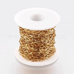 Ionenplattierung (IP) handgefertigte 304 Edelstahl-Kabelketten&nbsp;STAS-P200-27G