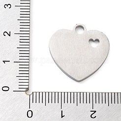 Pendenti in acciaio inox 304 anti-appannamento&nbsp;STAS-M076-01P