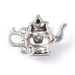 Pendenti in lega stile tibetano serie teiera&nbsp;TIBEP-E005-01AS