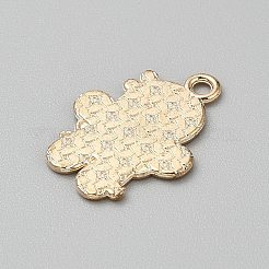 Noël pendentifs émail en alliage&nbsp;FIND-CJC0012-140E