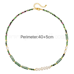 Halsketten mit facettiertem&nbsp;ZI1839-2