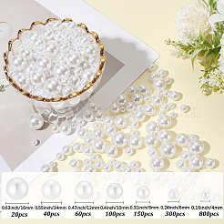 1470 stücke 7 stile nachahmung perle acryl perlen&nbsp;OACR-LT0001-02