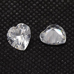 Zirkonia zeigte zurück Cabochons&nbsp;ZIRC-M005-7mm-007