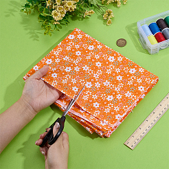 Baumwollstoff mit Blumenmuster&nbsp;DIY-WH0591-275B