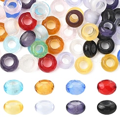 30pcs europäische Glasperlen&nbsp;GLAA-YW0005-24