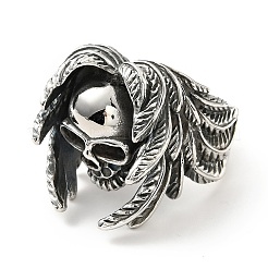 Anillo de acero inoxidable 316&nbsp;RJEW-C030-06C-AS
