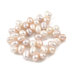 Fili di perle di perle d'acqua dolce coltivate naturali&nbsp;PEAR-A006-28C-X