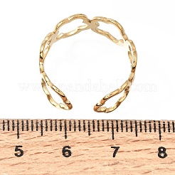 Anelli aperti con polsino in acciaio inossidabile 304&nbsp;SA-CBA383B-02G