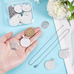 DIY-Sets zum Herstellen von Halsketten mit Anhängern aus Eisen und Legierung&nbsp;DIY-NB0014-07P