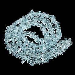 Stränge aus Imitations-Aquamarin-Glasperlen&nbsp;GLAA-C041-01