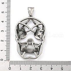 Colgantes de acero inoxidable 304 para Halloween&nbsp;STAS-B057-02AS