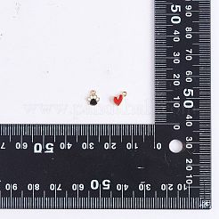 10 pièces pendentifs en laiton émaillé&nbsp;KK-SZ0005-63