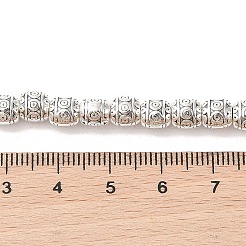 Fass tibetischem Stil Legierung Perlenstränge&nbsp;TIBEB-O007-37-NR