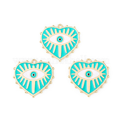 Crémaillère placage pendentifs en émail d'alliage&nbsp;X-ENAM-K067-05F