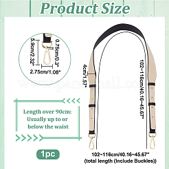 Verstellbare Taschenriemen aus Leder&nbsp;FIND-WH0139-26