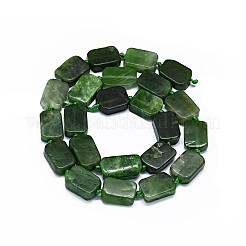 Natürliche kanadische Jade Perlen Stränge&nbsp;G-F725-04