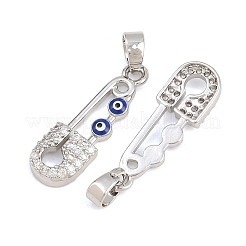Pendentifs en laiton zircon cubique transparent&nbsp;CU-CBA9AB3-08P