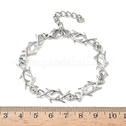 Gliederkettenarmbänder aus 304 Edelstahl für Damen&nbsp;BJEW-D385-07P
