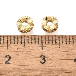 Placcatura a cremagliera in ottone micro pavé di perle di zirconi trasparenti&nbsp;KK-H508-23A-G