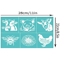 Stampino serigrafico autoadesivo&nbsp;X1-DIY-WH0338-077