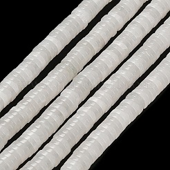 Natürliche weiße Jade perlen Stränge&nbsp;G-G175-N27-01