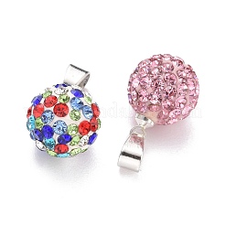 Fimo Strass Anhänger&nbsp;RB-S055-12C-M