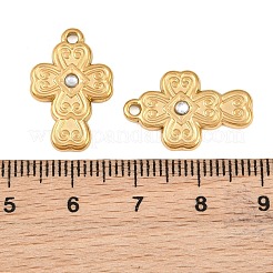 Pendentifs en strass en acier inoxydable 304&nbsp;SA-CBAE7EB-29G