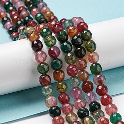 Chapelets de perles d'agate naturelle&nbsp;X-G-C082-A01-13