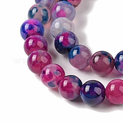 Chapelets de perles d'agate naturelle&nbsp;G-C116-B01-02
