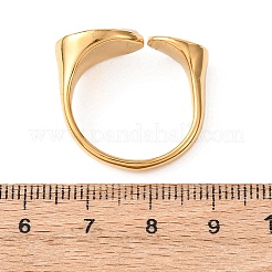 Anelli ovali in acciaio inossidabile 304&nbsp;RJEW-F201-10G