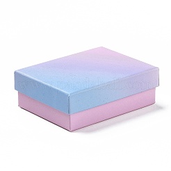 Geschenkboxen aus Karton mit Farbverlauf&nbsp;LS-CBOX-H006-01D