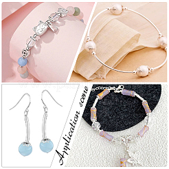 30 pz 5 stili 925 tappi per perline in argento sterling in stile tibetano&nbsp;STER-PH0001-75