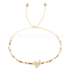 Bracelets tressés en forme de cœur&nbsp;LI3804-1