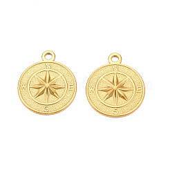 Placcatura ionica (ip) ciondoli in acciaio inossidabile 304&nbsp;STAS-T063-187G