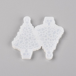 Moules en silicone pendentif arbre de noël&nbsp;DIY-TAC0005-86