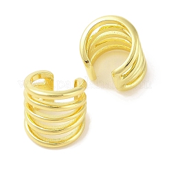 Boucles d'oreilles manchette en laiton pour femmes&nbsp;EJEW-I305-04G