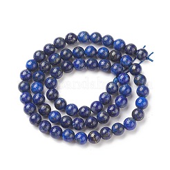 Natürlicher Lapislazuli Perlenstränge&nbsp;G-G423-6mm-A