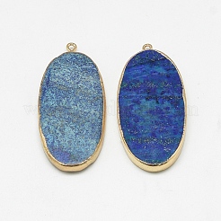 Synthetischen Lapislazuli große Anhänger&nbsp;G-Q983-A01