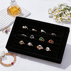 Ring-Organizer-Ausstellungstabletts aus Samt&nbsp;ODIS-SP0002-20A