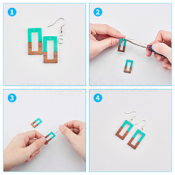 Kits de fabrication de boucles d'oreilles bricolage&nbsp;DIY-OC0002-56