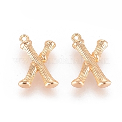 Messing Anhänger & Charms&nbsp;X-KK-T038-193G-X
