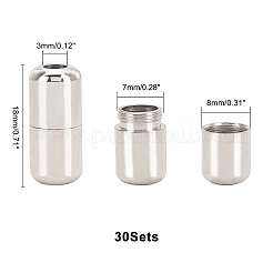Fibbie con chiusura a lacci in capsula di ottone&nbsp;KK-PH0001-29P