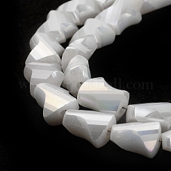 Chapelets de perles en verre électrolytique &nbsp;GLAA-G092-A-03
