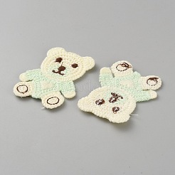 Parches para planchar o coser con hilo de poliéster para bordar&nbsp;PATC-WH0023-23B