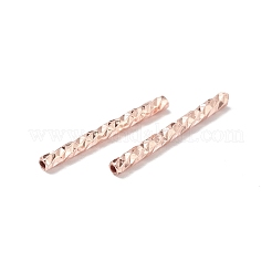 Gerade Rohrperlen aus Messing&nbsp;KK-WH0061-03B-RG