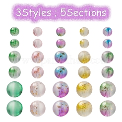 565 Stück 15 Farben mattierte&nbsp;GLAA-YW0001-37