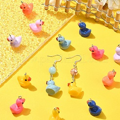 21 pendentif en résine 7 couleurs.&nbsp;FIND-YW0005-40