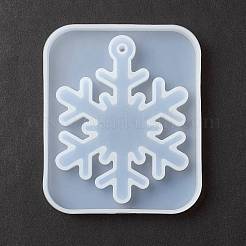 Weihnachtsthema diy schneeflocke anhänger silikonformen&nbsp;LS-DIY-F114-30