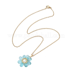 Colliers pendentifs en perles de verre et perles de verre pour femmes&nbsp;NJEW-MZ00106