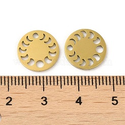 Placcatura ionica (ip) 304 connettori in acciaio inossidabile charms&nbsp;STAS-J042-17G